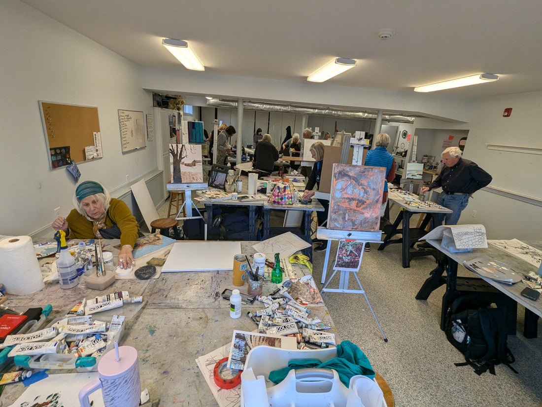 Finding My Tribe: Painting with Ed Chesnovich’s Groovy Painting Tribe