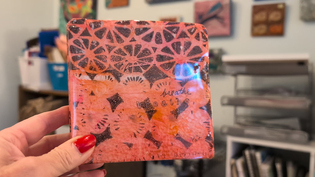 Breathe Orange :  Meditation Icon